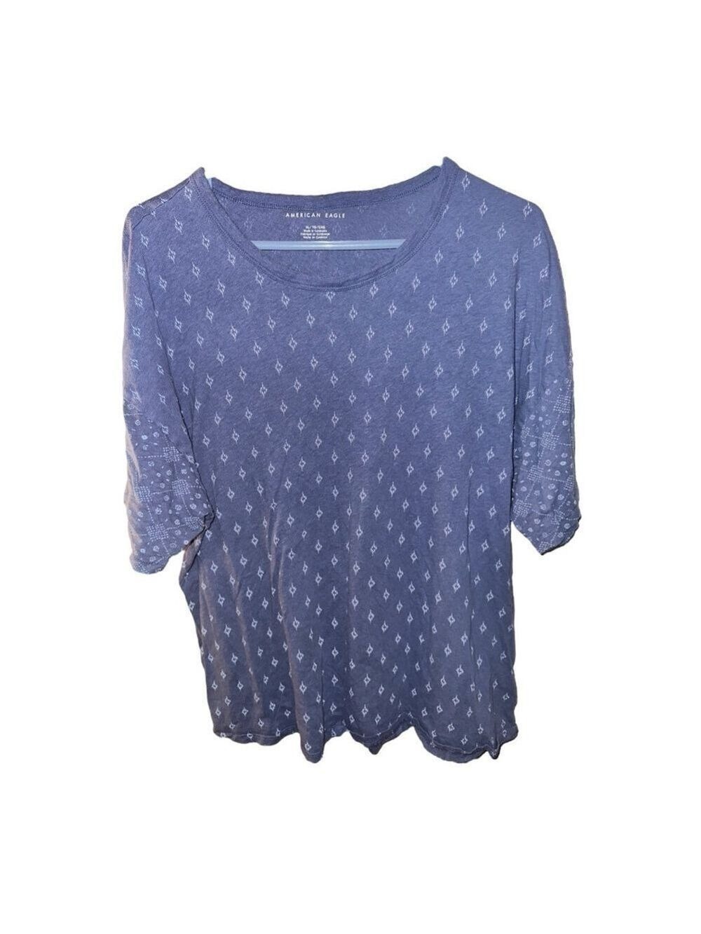 American Eagle AE Oversized Crew Neck True Tee - Picture 6 of 11